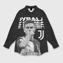 Мужская рубашка oversize 3D Paulo Dybala