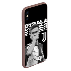 Чехол для iPhone XS Max матовый Paulo Dybala - фото 2