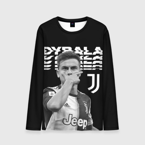 Мужской лонгслив 3D Paulo Dybala, цвет 3D печать