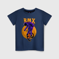 Детская футболка хлопок BMX - moon - space