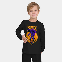 Детская пижама с лонгсливом хлопок BMX - moon - space - фото 2