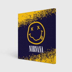 Холст квадратный Nirvana Нирвана