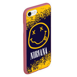 Чехол для iPhone 7/8 матовый Nirvana Нирвана - фото 2