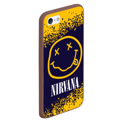 Чехол для iPhone 5/5S матовый Nirvana Нирвана - фото 2