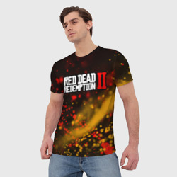 Мужская футболка 3D Red dead Redemption 2 - фото 2