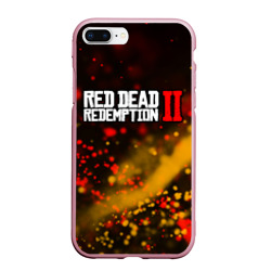 Чехол для iPhone 7Plus/8 Plus матовый Red dead Redemption 2