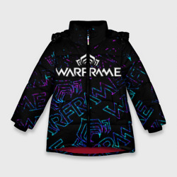 Зимняя куртка для девочек 3D WARFRAME / ВАРФРЕЙМ