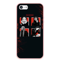 Чехол для iPhone 5/5S матовый Blackpink