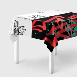 Скатерть 3D Японские надписи