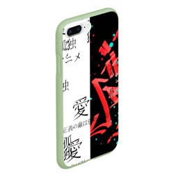Чехол для iPhone 7Plus/8 Plus матовый Японские надписи - фото 2