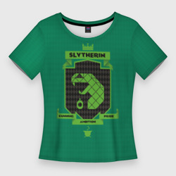 Женская футболка 3D Slim Slytherin