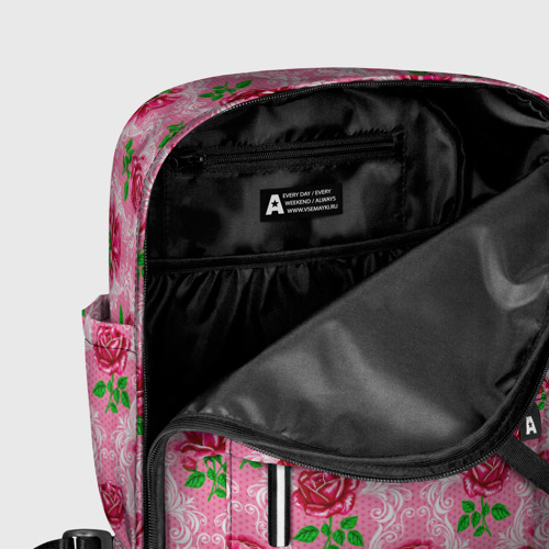 Женский рюкзак 3D Декор из нежных роз - фото 6