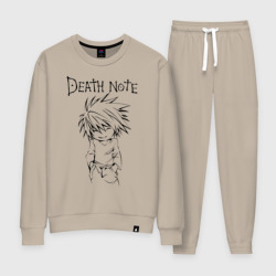 Женский костюм хлопок Death Note black chibi