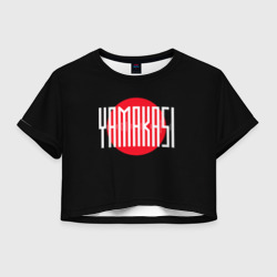 Женская футболка Crop-top 3D Yamakasi