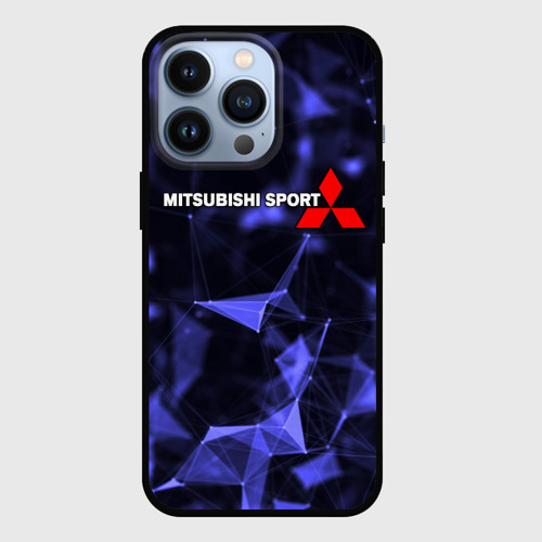 Чехол для iPhone 13 Pro Mitsubishi, цвет черный