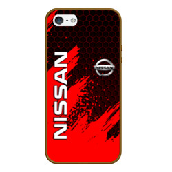 Чехол для iPhone 5/5S матовый Nissan