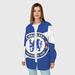 Женская рубашка oversize 3D Chelsea sport - фото 2