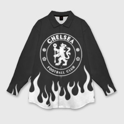 Мужская рубашка oversize 3D Chelsea BW