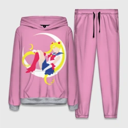 Женский костюм с толстовкой 3D Сейлор мун