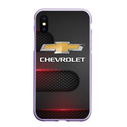 Чехол для iPhone XS Max матовый Chevrolet