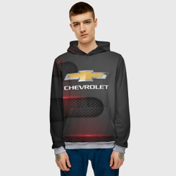 Мужская толстовка 3D Chevrolet - фото 2