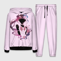 Женский костюм с толстовкой 3D Космическая Сейлор Мун