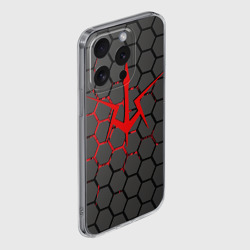 Чехол для iPhone 15 Pro силиконовый с защитой камеры Код Гиасс - фото 2