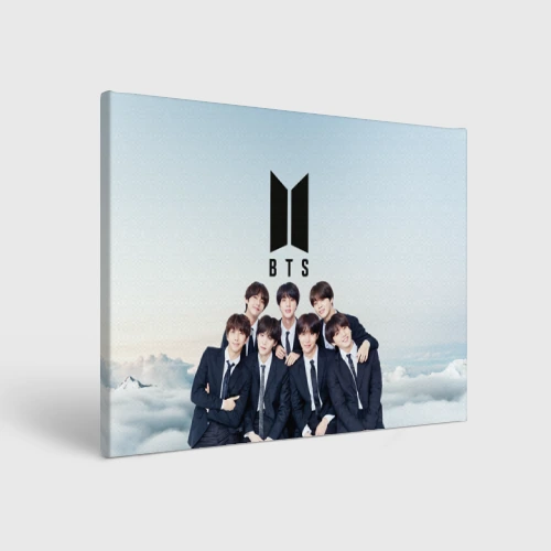 Холст прямоугольный BTS