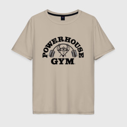 Мужская футболка хлопок Oversize Gym
