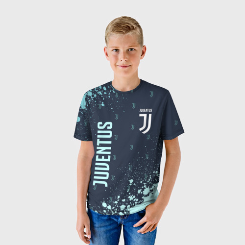 Детская футболка 3D Juventus Ювентус, цвет 3D печать - фото 3