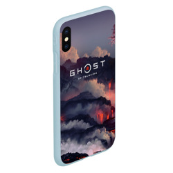 Чехол для iPhone XS Max матовый Ghost of Tsushima - фото 2