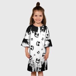 Детское платье 3D Marshmello Маршмеллоу - фото 2