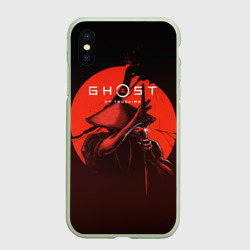 Чехол для iPhone XS Max матовый Ghost of Tsushima