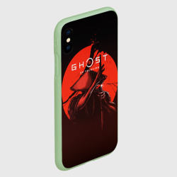 Чехол для iPhone XS Max матовый Ghost of Tsushima - фото 2