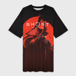 Платье-футболка 3D Ghost of Tsushima