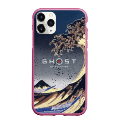 Чехол для iPhone 11 Pro Max матовый Ghost of Tsushima