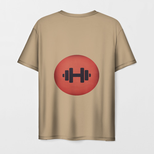 Мужская футболка 3D Fitness, цвет 3D печать - фото 2