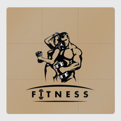 Магнитный плакат 3Х3 Fitness