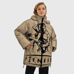 Женская зимняя куртка Oversize Fitness - фото 2