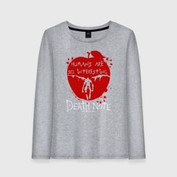 Женский лонгслив хлопок Летящий Риюк