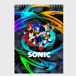 Скетчбук Sonic trio