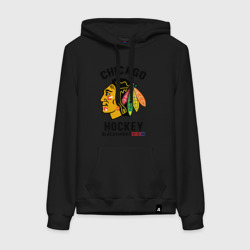 Женская толстовка хлопок Chicago Blackhawks NHL