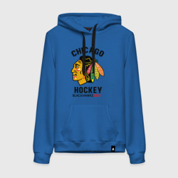 Женская толстовка хлопок Chicago Blackhawks NHL