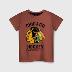 Детская футболка хлопок Chicago Blackhawks NHL