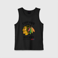 Детская майка хлопок Chicago Blackhawks NHL