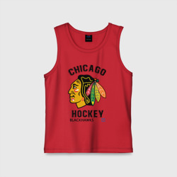 Детская майка хлопок Chicago Blackhawks NHL