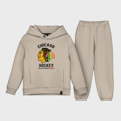 Детский костюм хлопок Oversize Chicago Blackhawks NHL