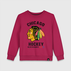 Детский свитшот хлопок Chicago Blackhawks NHL