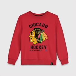 Детский свитшот хлопок Chicago Blackhawks NHL