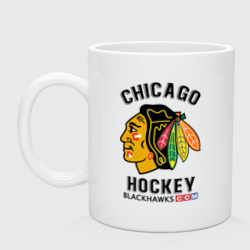 Кружка керамическая Chicago Blackhawks NHL